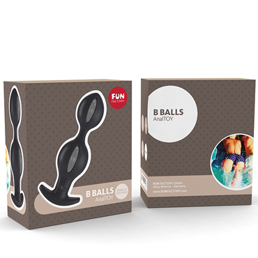 Шарики анальные Fun Factory B Balls, фиолетовый (1)