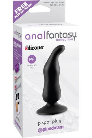 Анальная пробка P-SPOT PLUG черная
