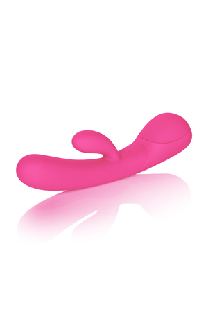 Вибромассажер Impress™ “g” со стимуляцией клитора розовый (1)