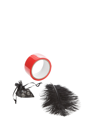 Набор игровой металлические шарики, скотч-лента, перо Scandal (1)