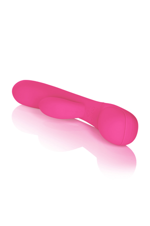 Вибромассажер Impress™ “g” со стимуляцией клитора розовый (2)