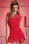 Красная сорочка и стринги Dressita Red L/XL (1)