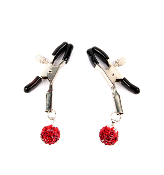 Зажимы для сосков с пушком