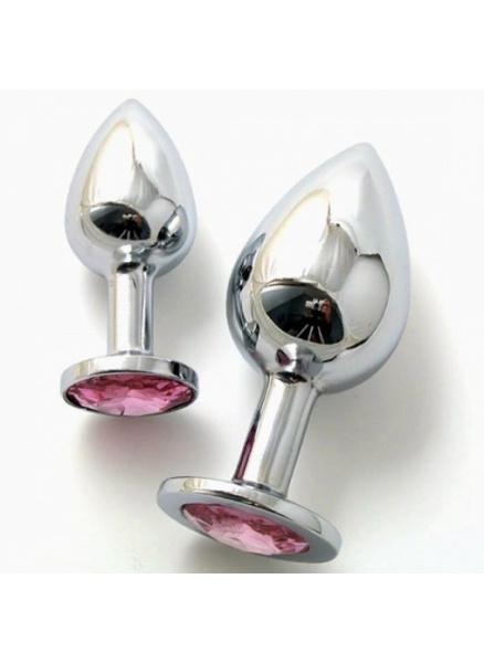 Втулка анальная хром средняя