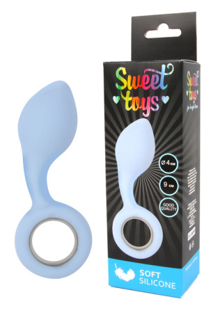 Анальнай стимулятор голубой
