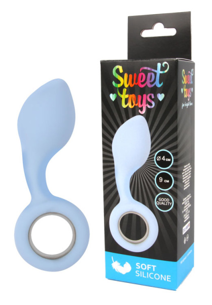 Анальнай стимулятор голубой