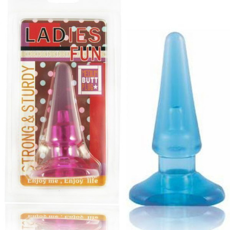 Анальная втулка с голубая Lovetoy