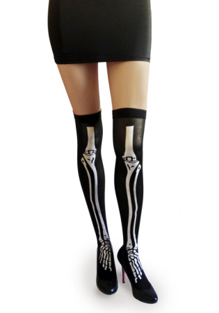 Чулки скелет