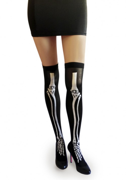 Чулки скелет