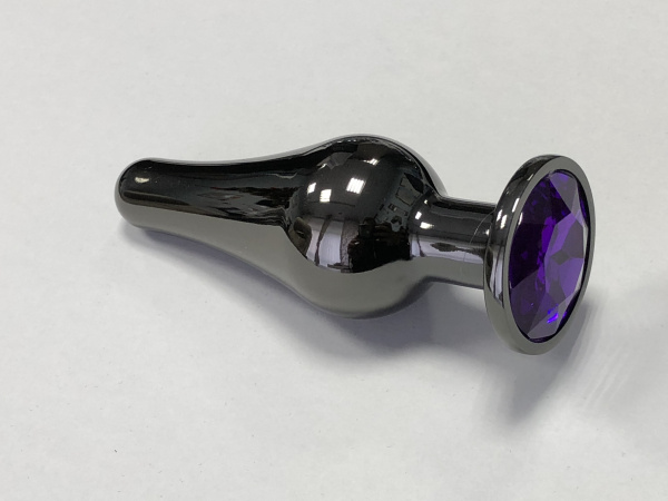 Втулка анальная темная длинная малая